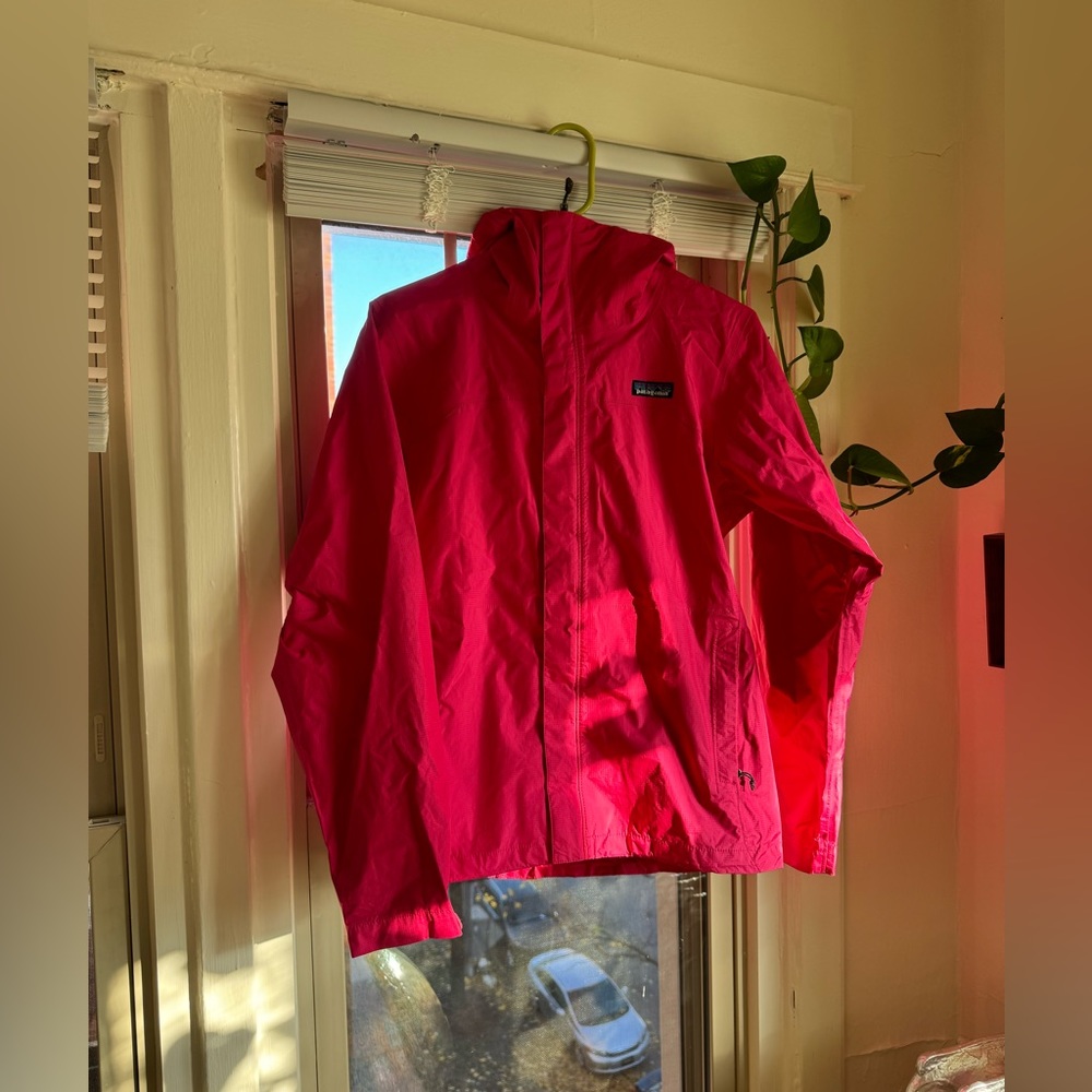Patagonia Hot Bright Pink Torrentshell Rain Jacket Sz Small